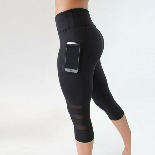 Calf-length Pants Sport-Capri Pant four Women Fitness&Yoga Gym