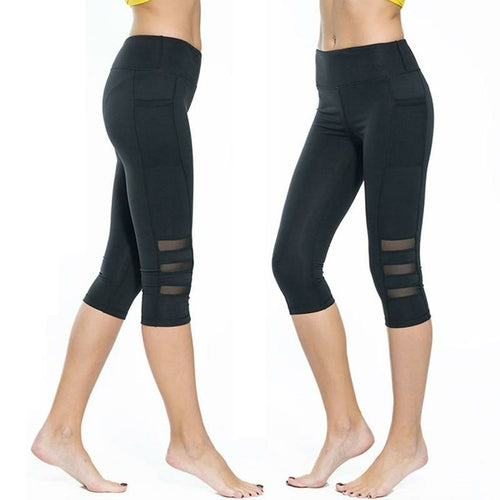 Calf-length Pants Sport-Capri Pant four Women Fitness&Yoga Gym